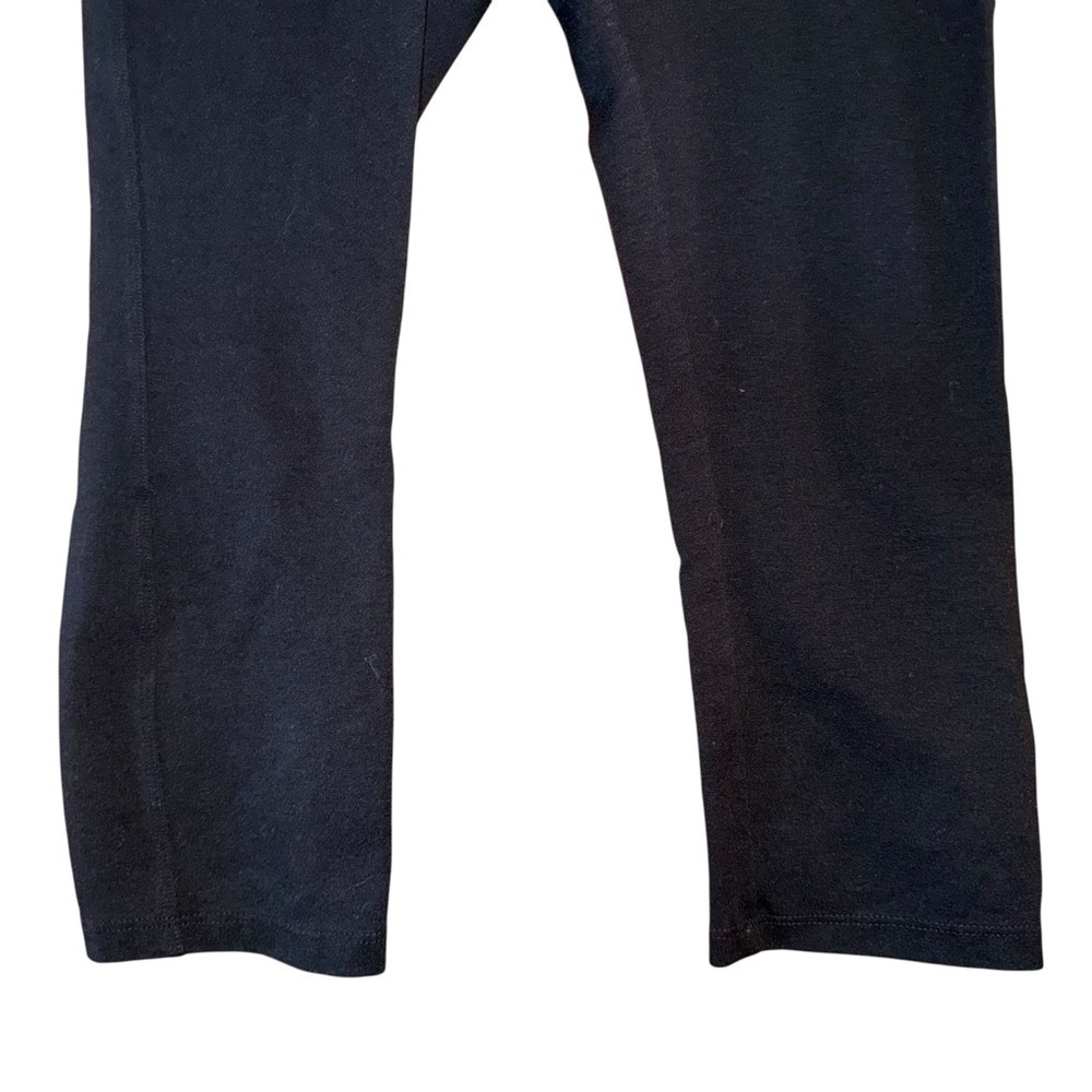AMERICAN GIANT No BS Ponte Slim Pants Mid Rise Crop Leggings Black Size 2 Petite - Picture 5 of 9